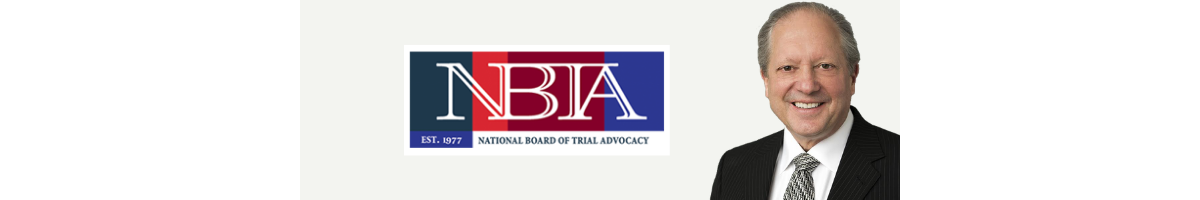 Fred Bruno achieved recertification as a criminal trial specialist by the National Board of Trial Advocacy.